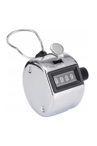 zola Dispozitiv mecanic de numărare, cu clic, afișaj cu 4 cifre, tastă de res...