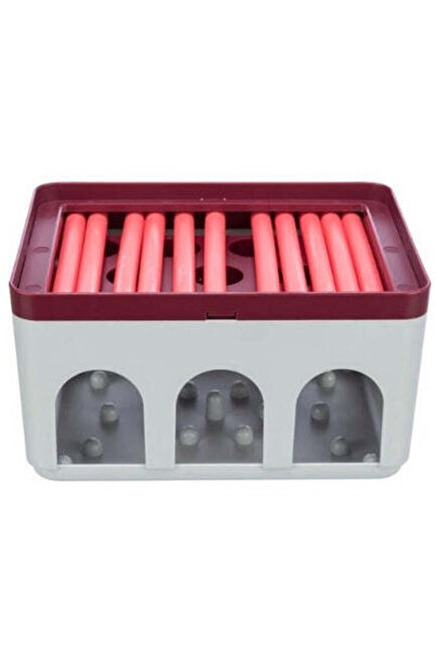 Trixie Cat Activity Rod Box Strategy Game - RED/20X12X16CM