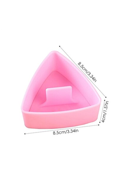 Choice1 قالب سوشي وردي، قالب مثلث، أونيغيري، كرة أرز، مكبس طعام، صانع سوشي مث...