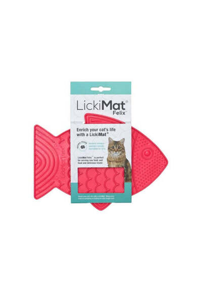 LickiMat Classic Felix for Cat - TURQUOISE/22X15CM