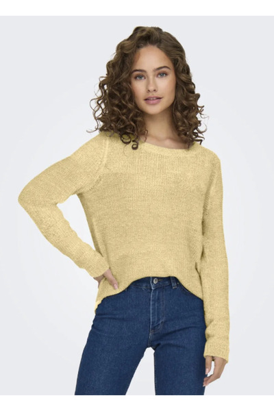 ONLY Women's Beige Sweater 15113356