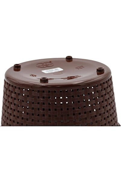 Ideal Pack Nakoda Coco Silky Basket | Premium Plastic Storage Basket for Home, Kitchen & Office | Elegant Woven