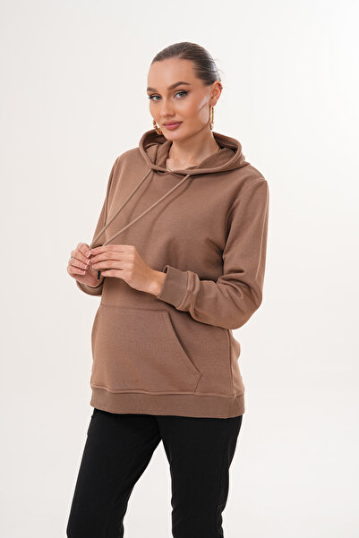 Miss Dünya Lissa سويت شيرت أساسي للحوامل والولائمات مصنوع من القطن بنسبة 100%...