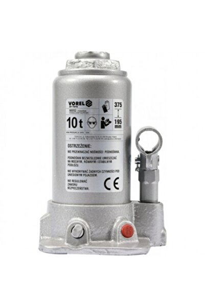 Vorel Cric hidraulic, capacitate maximă de ridicare 10 T, înălțime 195-375 mm