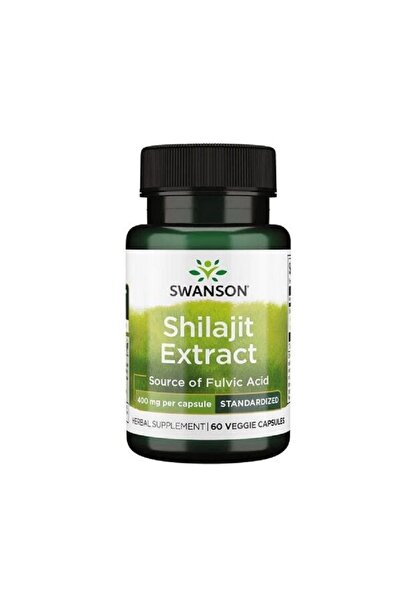 SWANSON Extract standardizat de Shilajit 400 mg -
