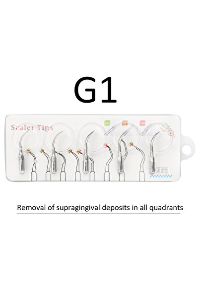 Choice6 G1 5Pcs Dental Ultrasonic Scaler Tip Scaling Periodontics Endodontics...