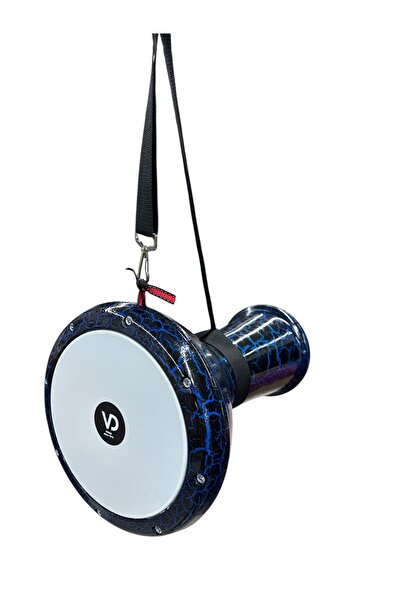 Vatan Mavi Çatlak Darbuka | Alüminyum Döküm | Askı + Kılıf + Alyan Anahtarı H...