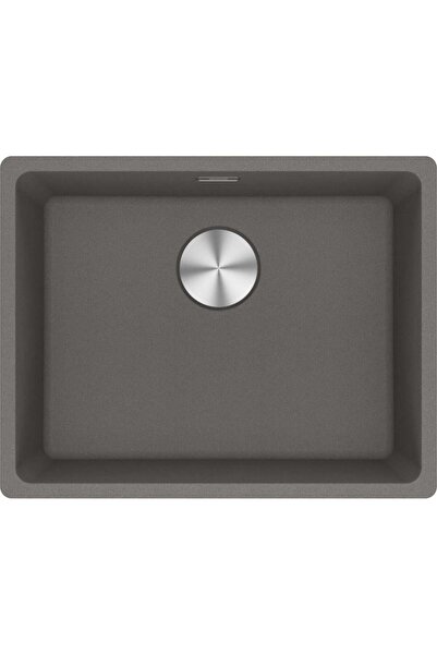 Franke Maris MRG 110-52 Stone Grey Tek Gözlü Damlalıksız Granit Evye (125.068...