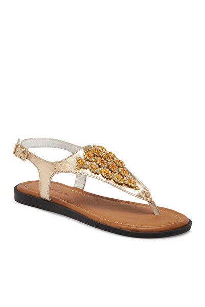 Tergan Dore Hakiki Deri Kadın Sandalet - K25Y1SN68218-U9P