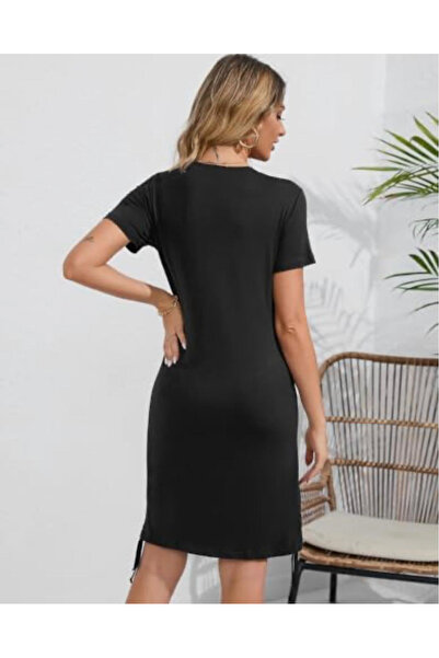 OMS Rochie de Maternitate 4 în 1 Top de Alăptare Mâneci Scurte