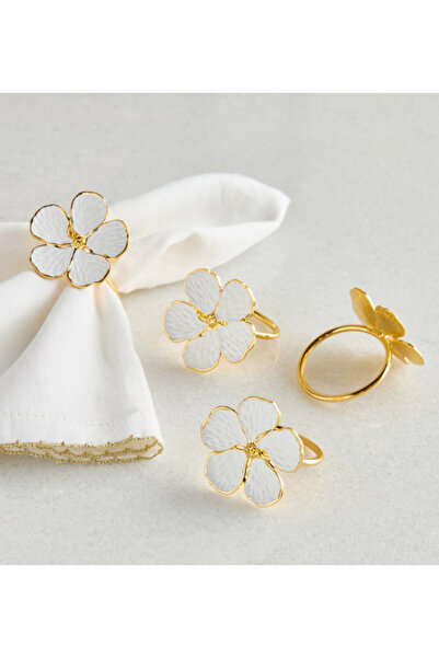 Generic Orchid Napkin Ring - Set of 4