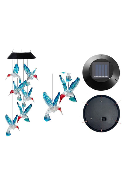 Three top online Lumină colorată LED pentru păsări colibri solare