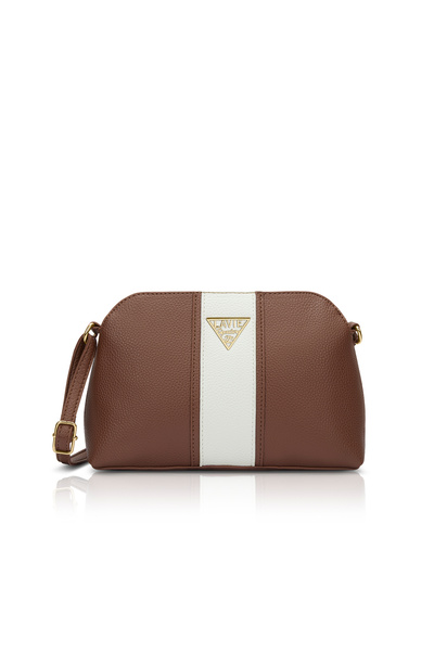 LAVIE SIGNATURE حقيبة كتف نسائية من جورجيا (لون بني فاتح)