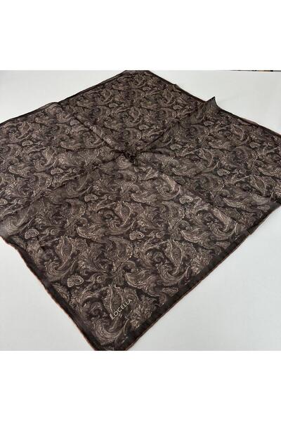 locella Soft Cotton Scarf Coffee Series Ldff0801