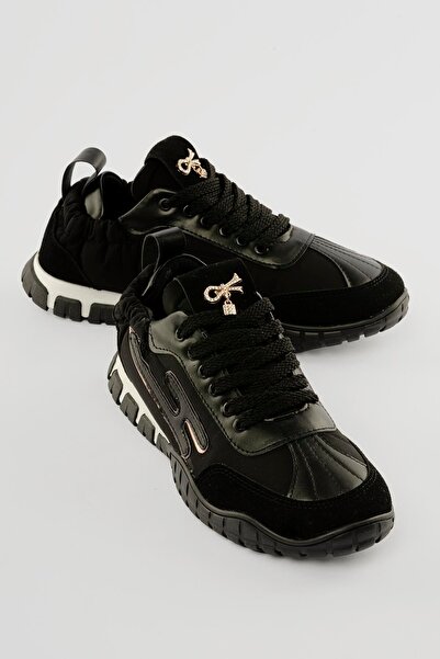 Mubiano Γυναικεία αθλητικά παπούτσια με λεπτομέρεια από καουτσούκ και αγκράφα...