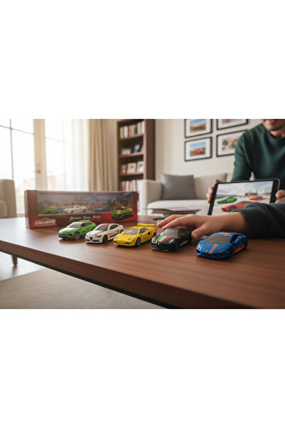 Majorette Toy 5-Piece Car Set - Italian Dream Cars Series 1:64