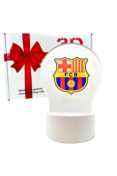 Other Barca Barcelona Night Desk Lamp For Kids 3D LED Christmas Gift