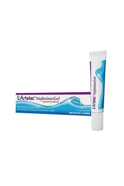 Bausch & Lomb Artelac Nighttime, Protejează ochii uscați, Gel oftalmic, 10 g