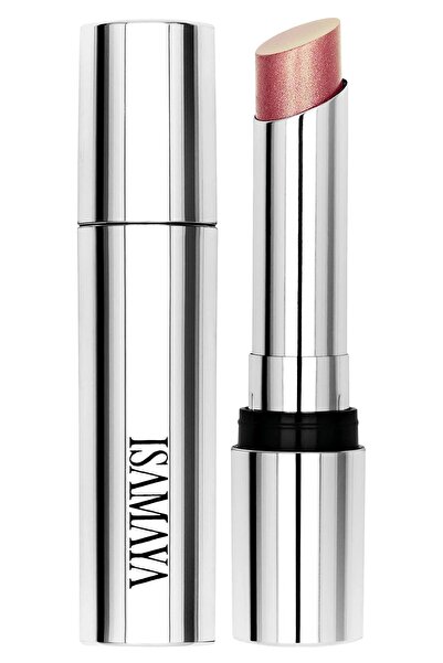 ISAMAYA مرطب شفاه معدني بلمسة نهائية معدنية وبريزماتيكية، أحمر شفاه بانتوميم 3GR
