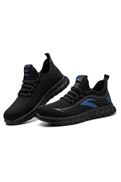 OEM Pantofi de protectie Exhibition, negru/albastru, bombeu metalic