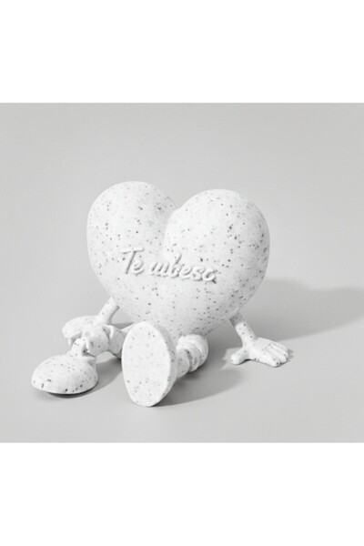 OEM Εξατομικευμένο δώρο σε σχήμα καρδιάς με εύκαμπτα πόδια 'Σ' αγαπώ'