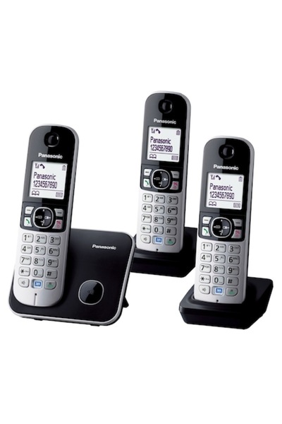 PANASONIC Telefon DECT fără fir cu 3 receptoare