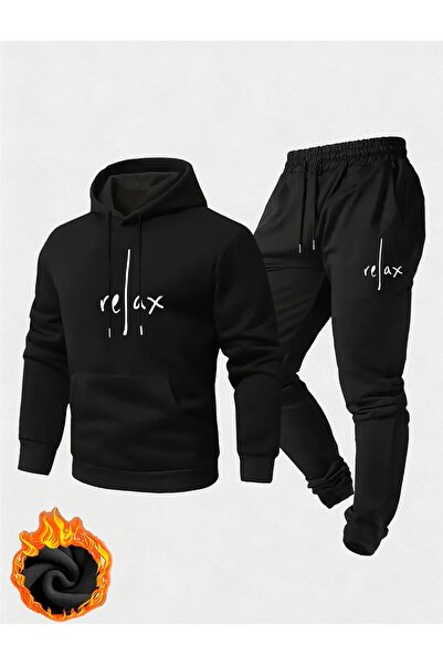 LAND MODA Hooded and Sweatpants Set