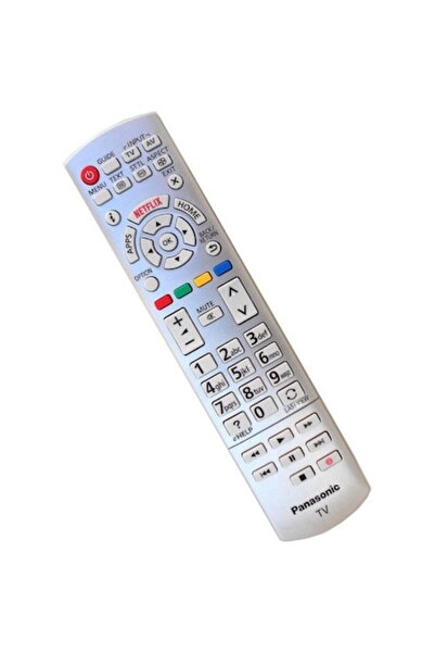 PANASONIC Panasonic TV remote control, N2QAYB001010, Silver