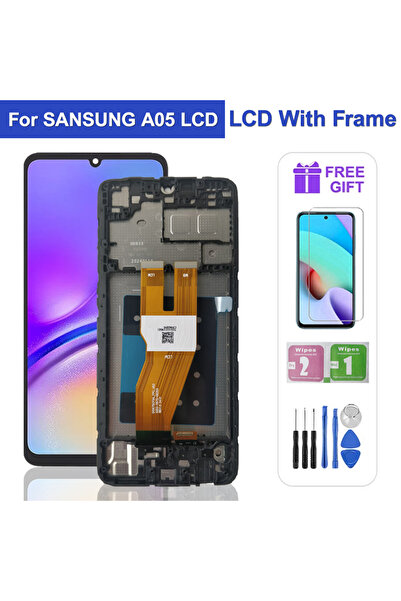 Choice شاشة LCD بإطار 6.7 بوصة لشاشة A05 LCD لشاشة SM-A05 LCD A055 A055M A055...