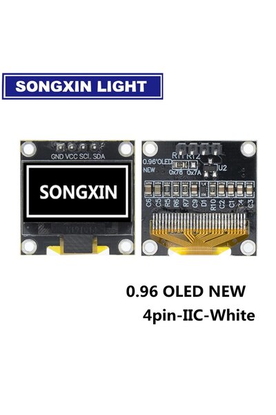 Choice4 New-White-4pin SAMIROB 0.96 Inch OLED SSD1306 White/Blue/Yellow 128X6...