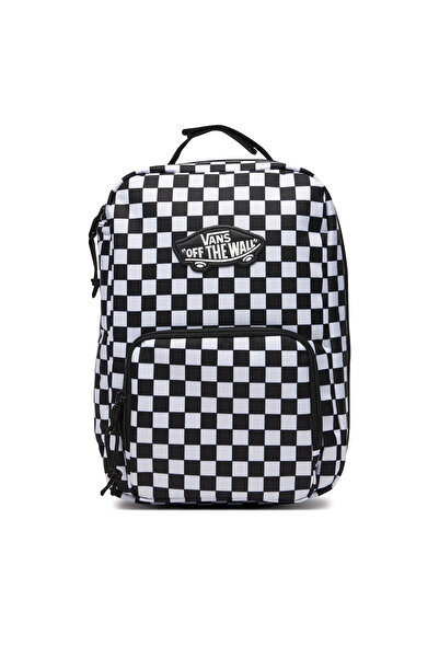 Vans Geantă de prânz Old Skool pentru bărbați, neagră/albă