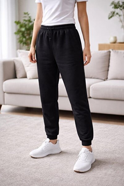 Org Marka Store Ifs 2058 printless waist elastic pants with drawstring leg el...