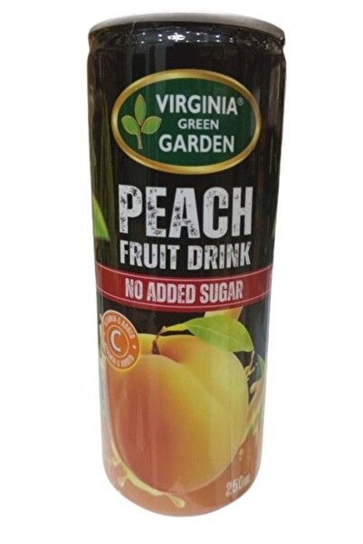 Virginia Garden Peach Fruit Sugar free Drink 250ml,(24x5pack)