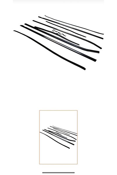 SEREN OTOMOTİV TOFAŞ DOĞAN KARTAL ŞAHİN CAM KENAR ÇITASI SIYIRICI FİTİL TAKIM...