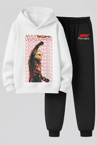 MAGORS SET PENTRU COPII F1, CU IMPRIMARE MAX VERSTEPPEN, 3STRATURI, CALITATE ...