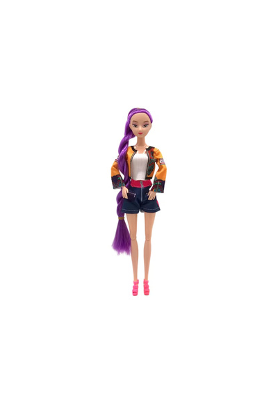 Impact Vision Set 3 papusi K-POP Devil Hunter Girls Impact Vision®, 3 piese, vinil, dimensiune 28 cm