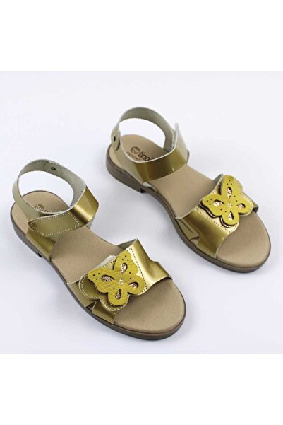 tino ​Sandale usoare de dama , din piele naturala , cu talpa joasa 3263-MUSTAR