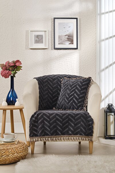 Loselya Single Tufted Bohemian Sofa Cover - Chenille Textured Non-Slip Sofa W...