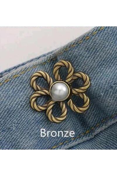 skycott Bronze-Colored Floral Waist Narrowing and Embellishment Apparatus