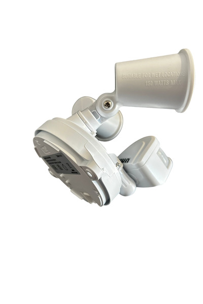 Numi Double LED projector with motion sensor – White