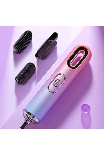 GIA'S WORLD Uscător de păr 800W 3in1 Roz cu mov - 3 nivele