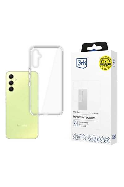 3MK Carcasă pentru Samsung Galaxy A55 5G, carcasă Armor, transparentă