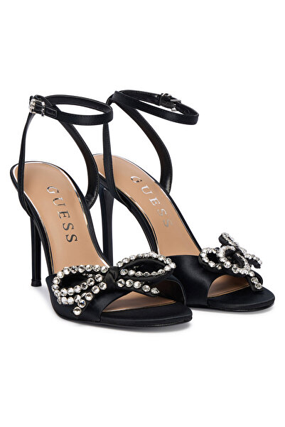 Guess sandals women BLACK FLFCHA SAT03