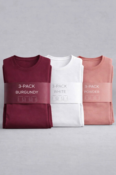 COMBİNE MİCHAİL Γυναικείο μακρυμάνικο μπλουζάκι με λαιμόκοψη 3 σειρών