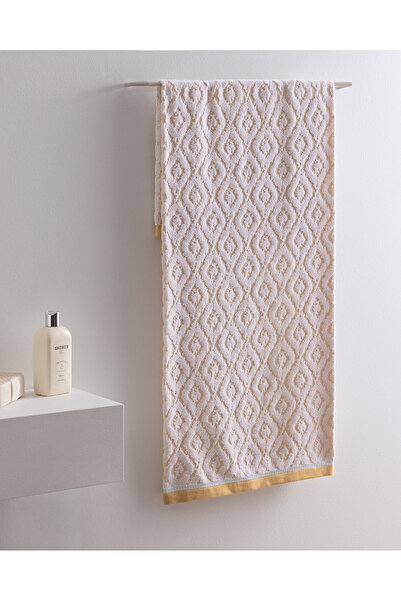 Madame Coco Cote 100% Cotton Bath Towel - Yellow - 70X140 cm