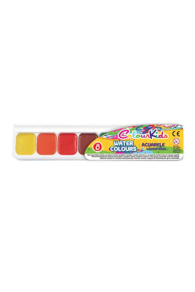 ColourKids COLOUR KIDS semi-dry watercolors 8 colors
