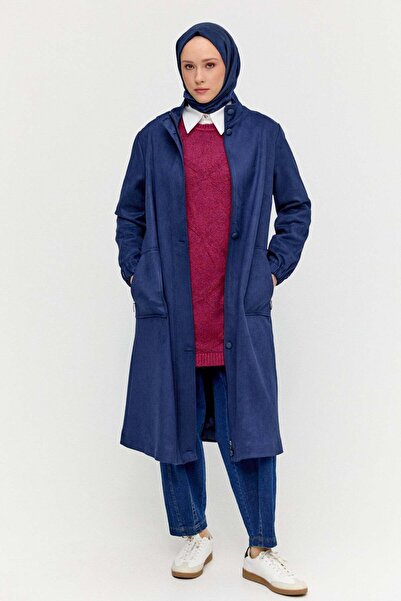 Setrms Süet Dokulu Büyük Beden Kap