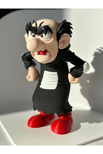 HW3D 3D Baskı Gargamel Figürü – Koleksiyonluk Dekor