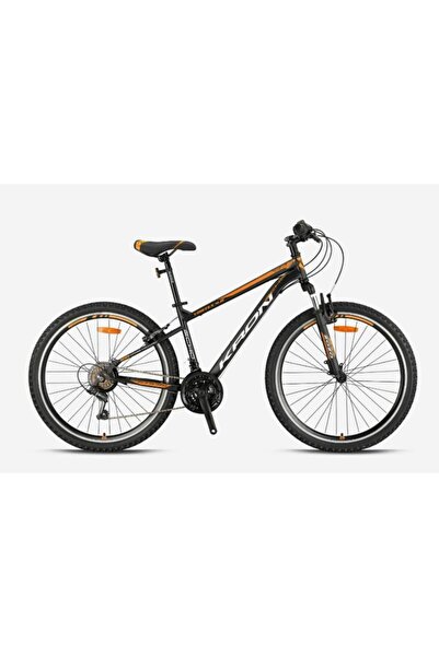 Kron Vortex 4.0 27,5 Jant 21 Vites V-Fren Kelebek Vites Dağ Bisikleti Siyah T...