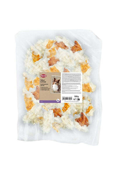 Trixie مكافآت للكلاب مصنوعة من جلد الأرنب الطبيعي المجفف مع الفرو - 500 غرام